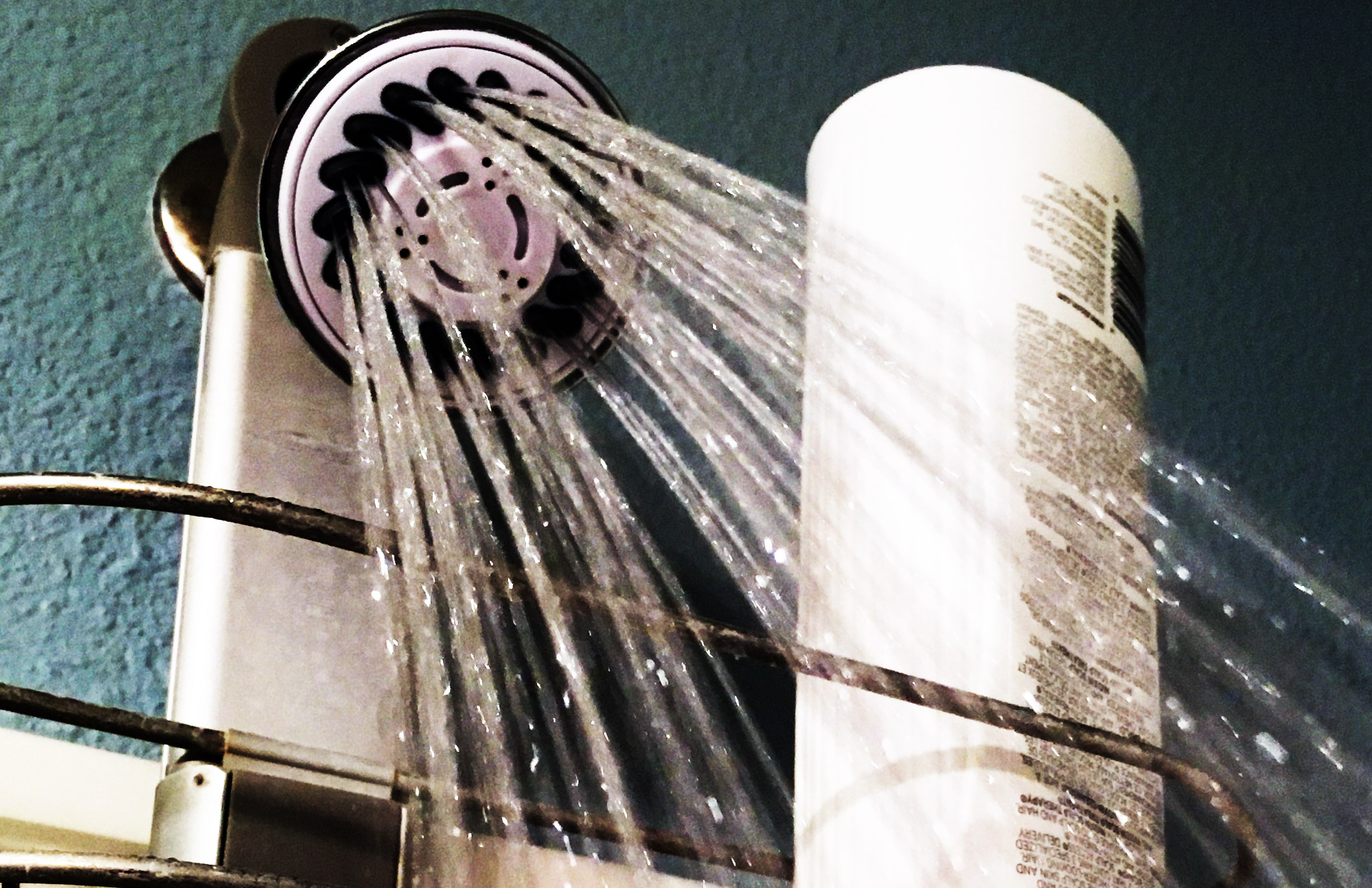 A photo from inside that shower.