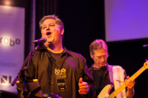 Chuck La Tournous and Duane Straub at Cirque Du Mac 11, 2014.