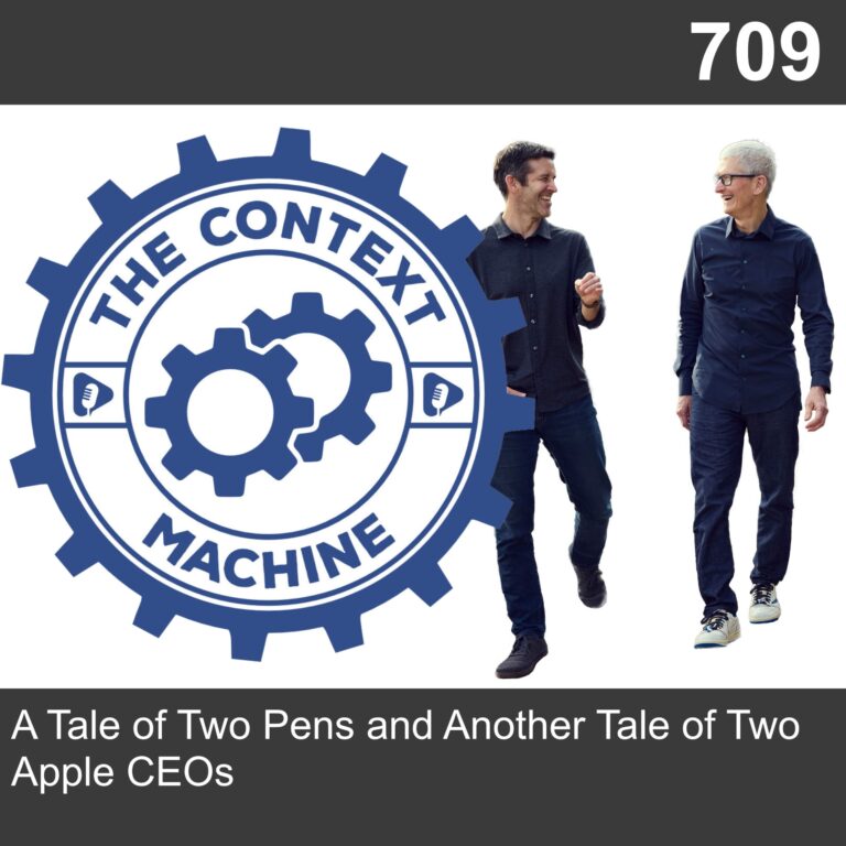 A Tale of Two Pens and Another Tale of Two Apple CEOs